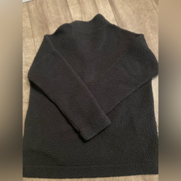 Aerie women’s S snap up fleece/sherpa like pullover - Picture 5 of 8